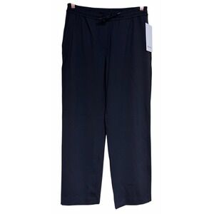 Lululemon‎ Straight-Leg Mid-Rise Pant Luxtreme Black Women's Size Medium
